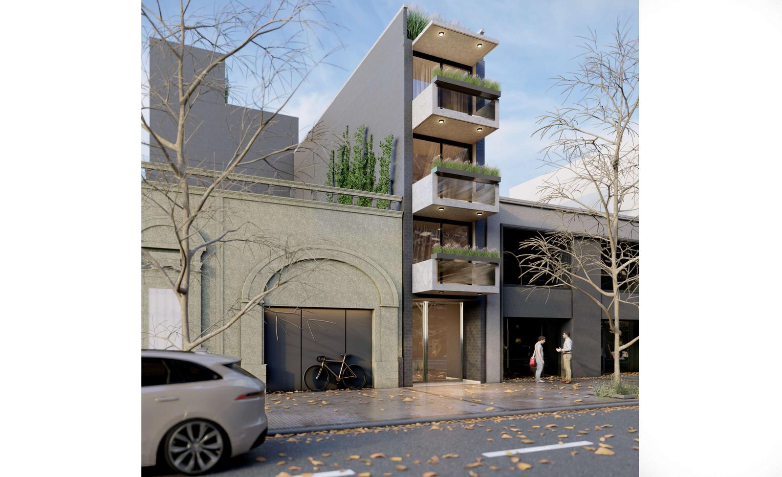 Urquiza 2852 PB C – 1 Dormitorio Jardin y Parrillero