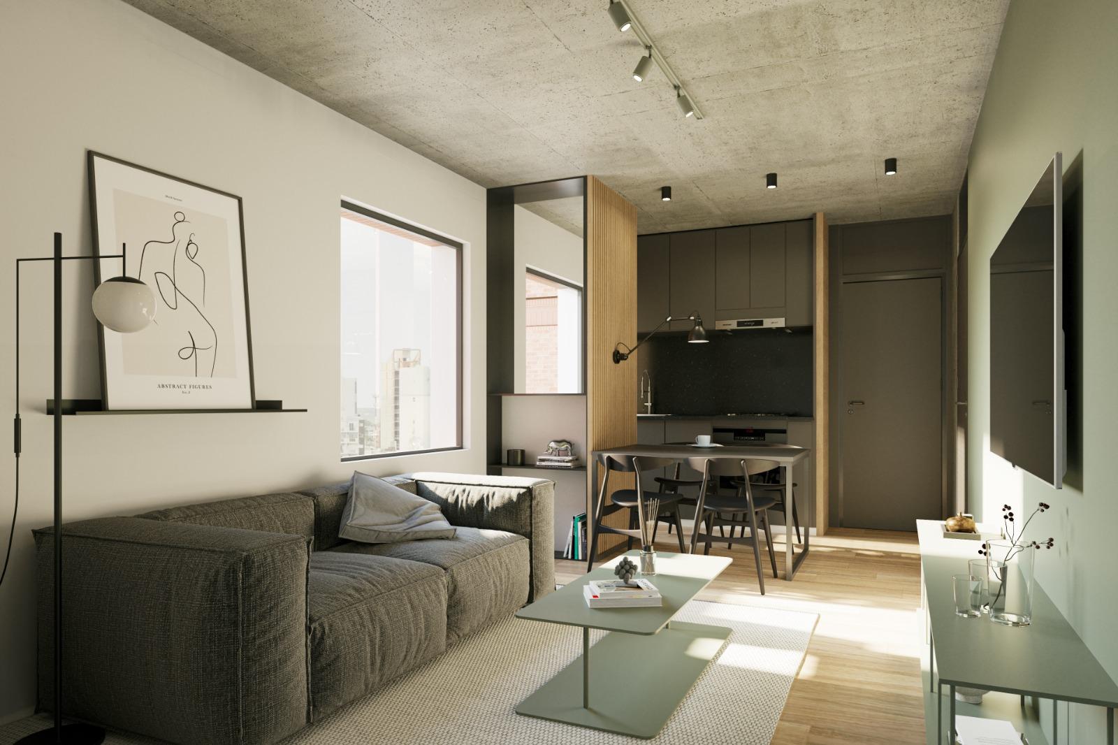 Salta 2020 Piso 8 Departamento A  – 3 Dormitorios Piscina Exclusiva