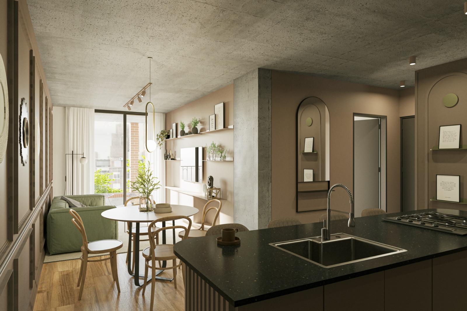 Salta 2020 Piso 8 Departamento A  – 3 Dormitorios Piscina Exclusiva
