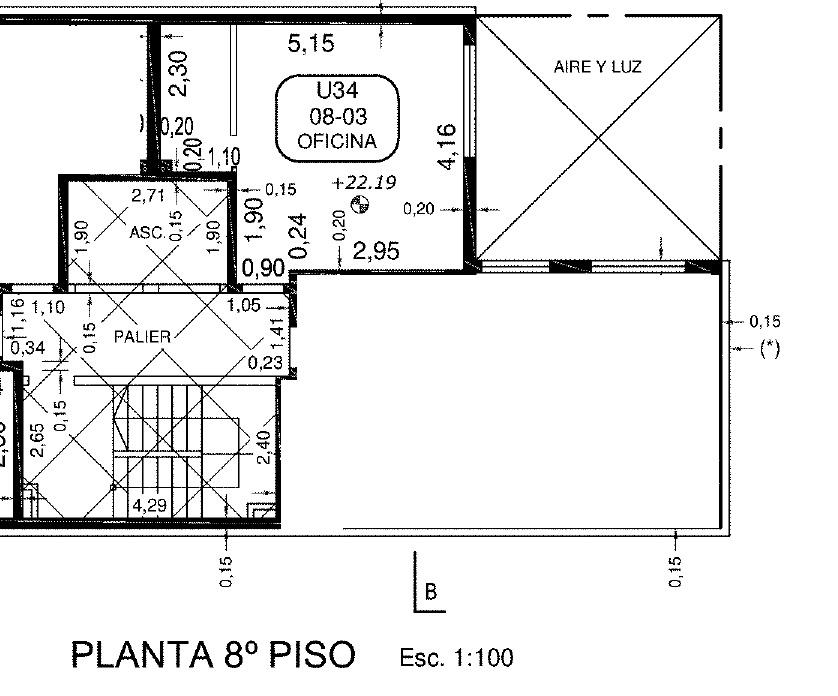 Aveninda Francia 1561 Piso 8 Departamento 3