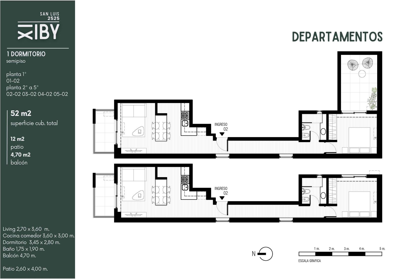 San Luis 2525 – Piso 1 Unidad B