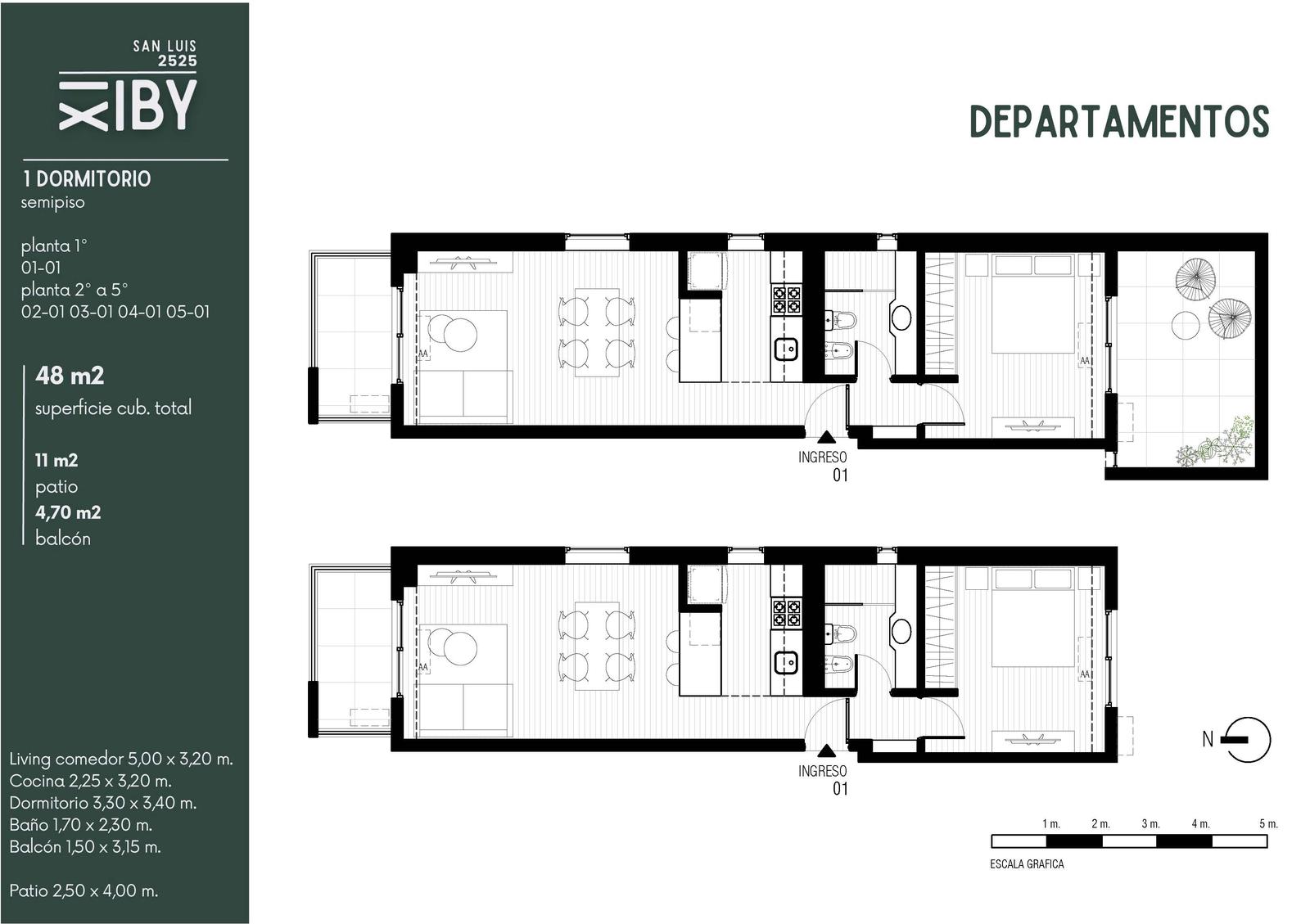 San Luis 2525 – Piso 1 Unidad B