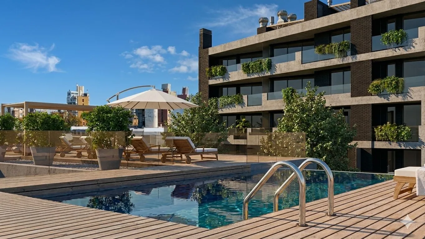 Pileta y amenities