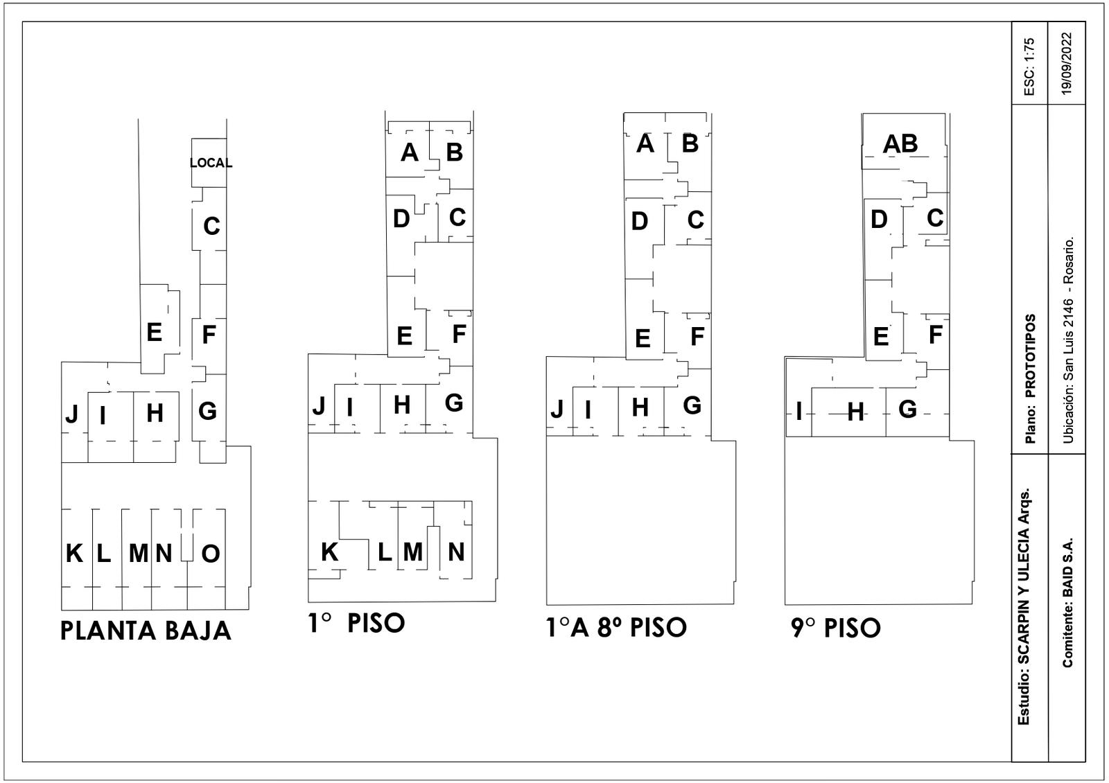 San Juan 645 – 1 Dormitorio PB Unidad I