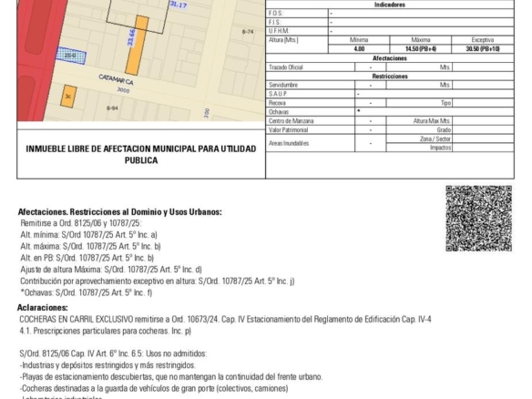Avenida Francia 297 – Lote Apto Desarrollo
