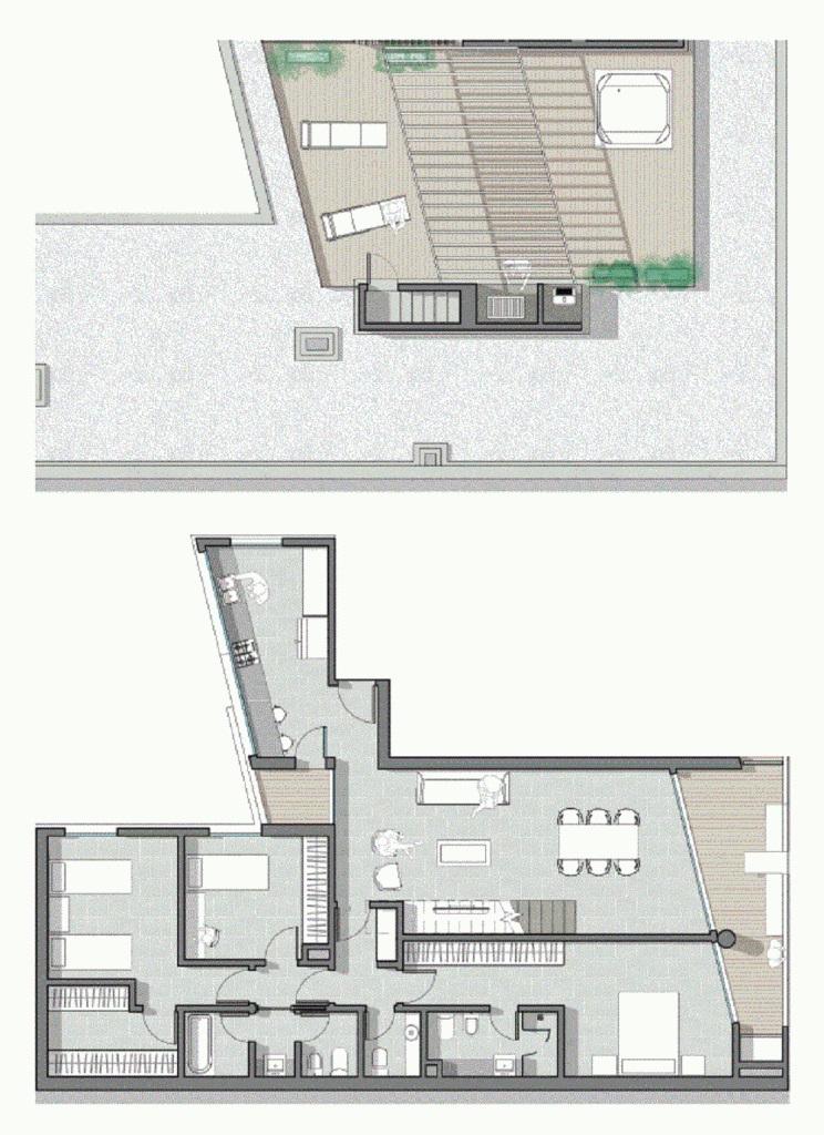 Pueyrredon 145 P4 F – 3 Dormitorios Terraza Exclusiva